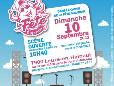 Scène ouverte : Fête Dujardin